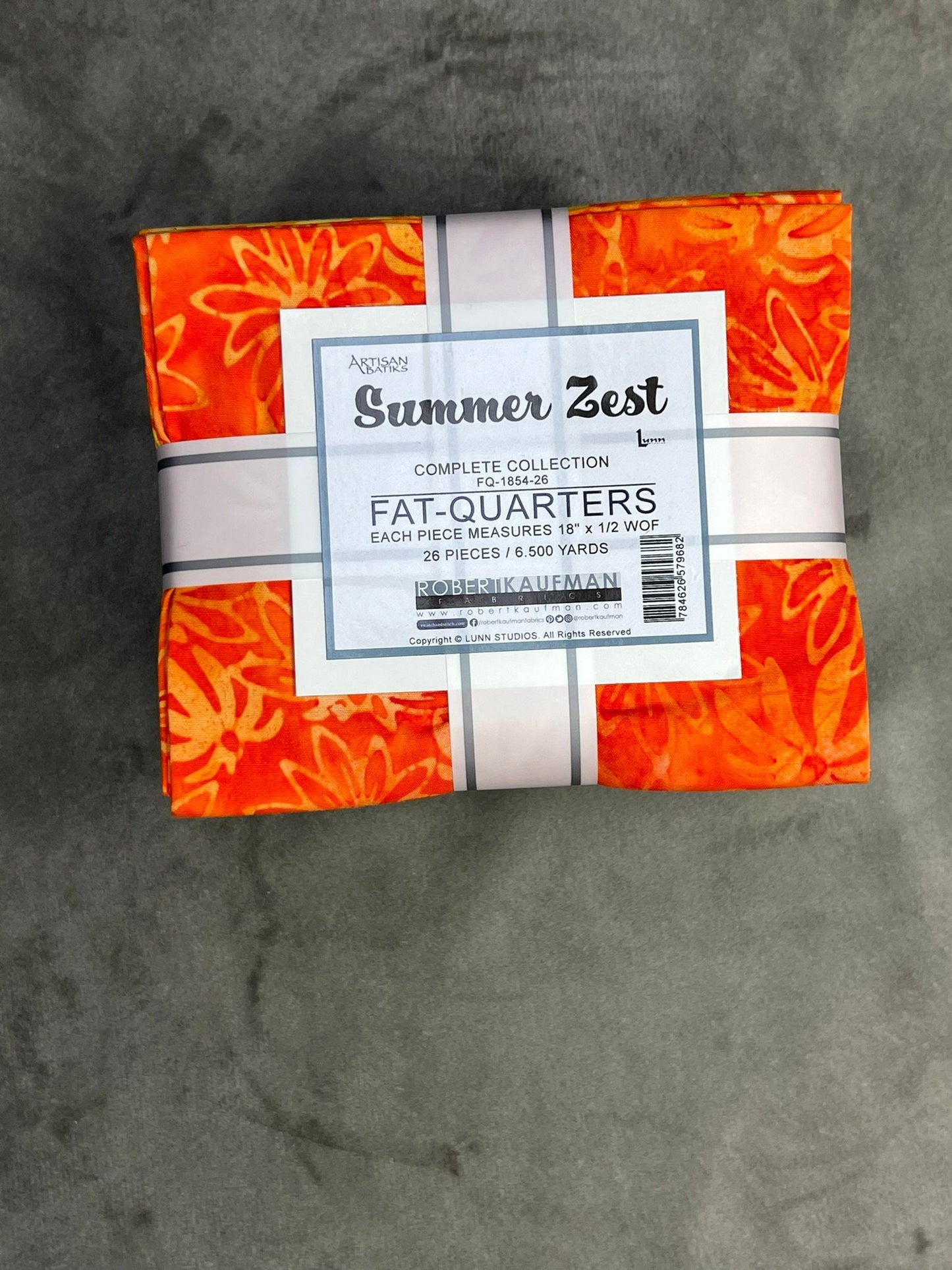 Kaufman - Artisan Batiks - Fat Quarter Bundle - Summer Zest