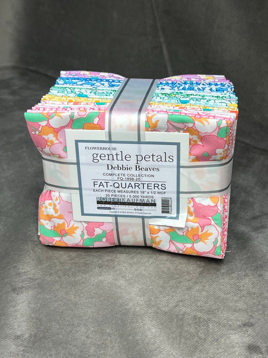 Kaufman -FlowerHOUSE - Fat Quarter Bundle - Gentle Petals