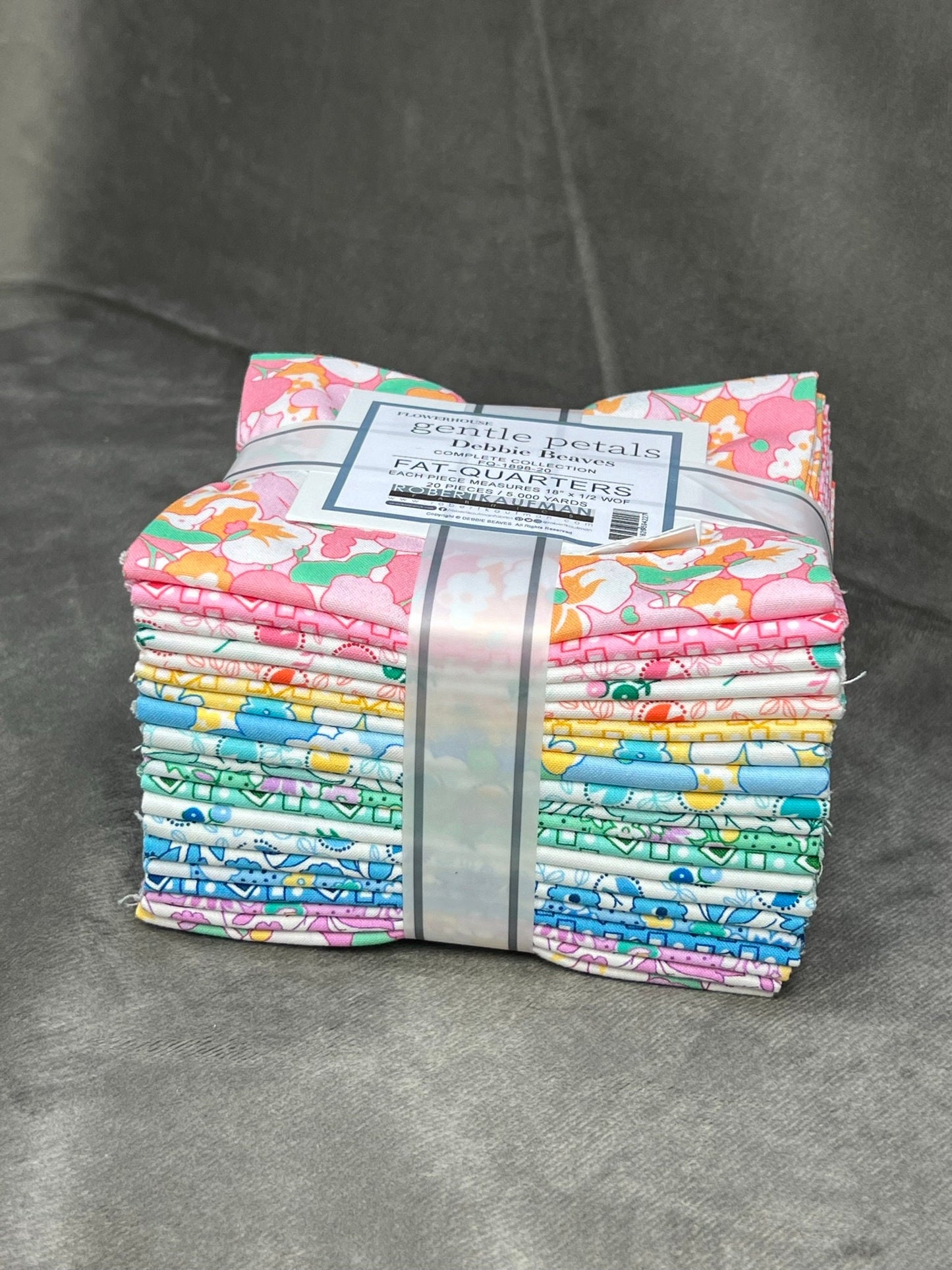 Kaufman -FlowerHOUSE - Fat Quarter Bundle - Gentle Petals