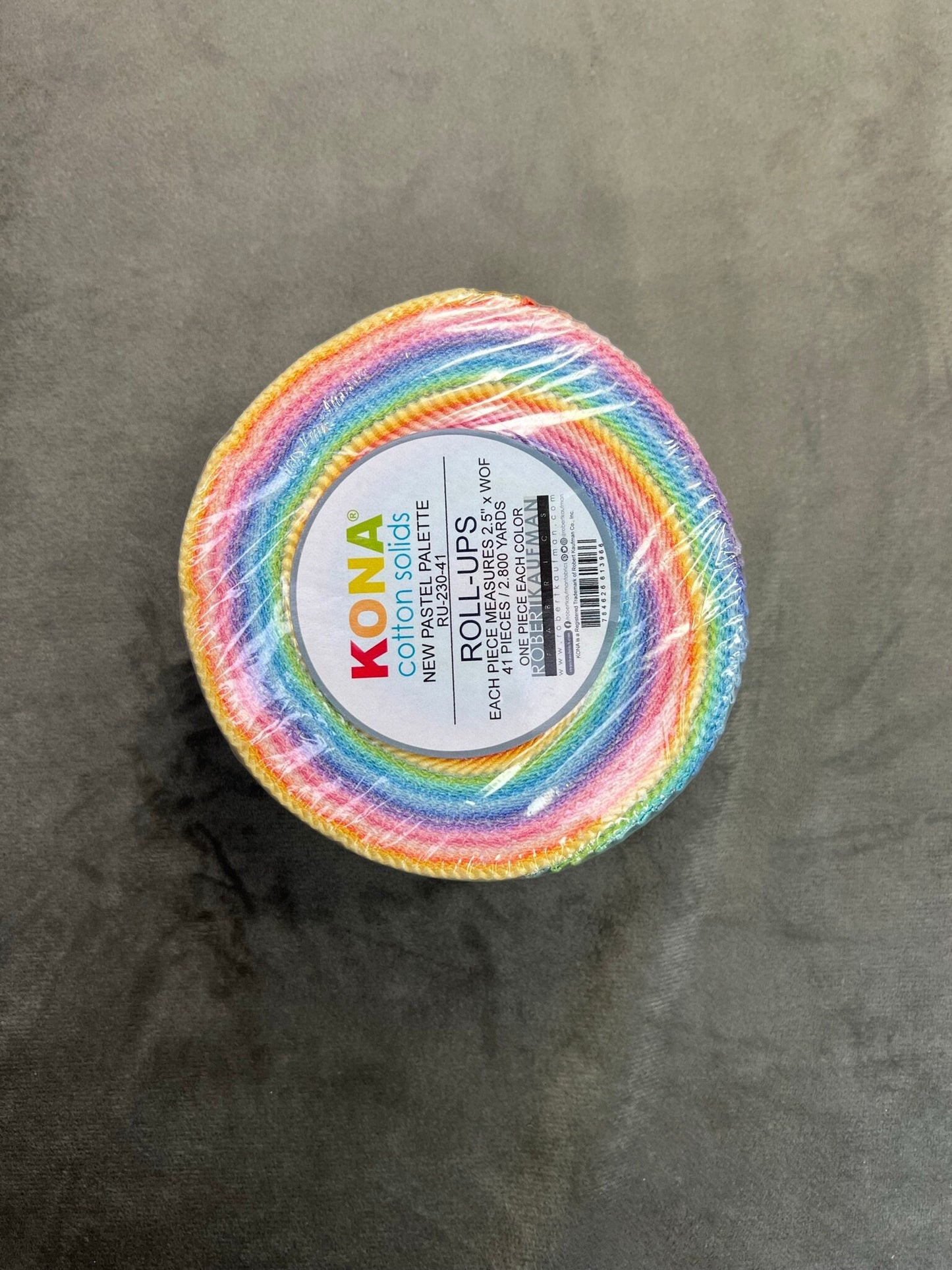 Kona - Cotton Solids - Jelly Roll - Pastel