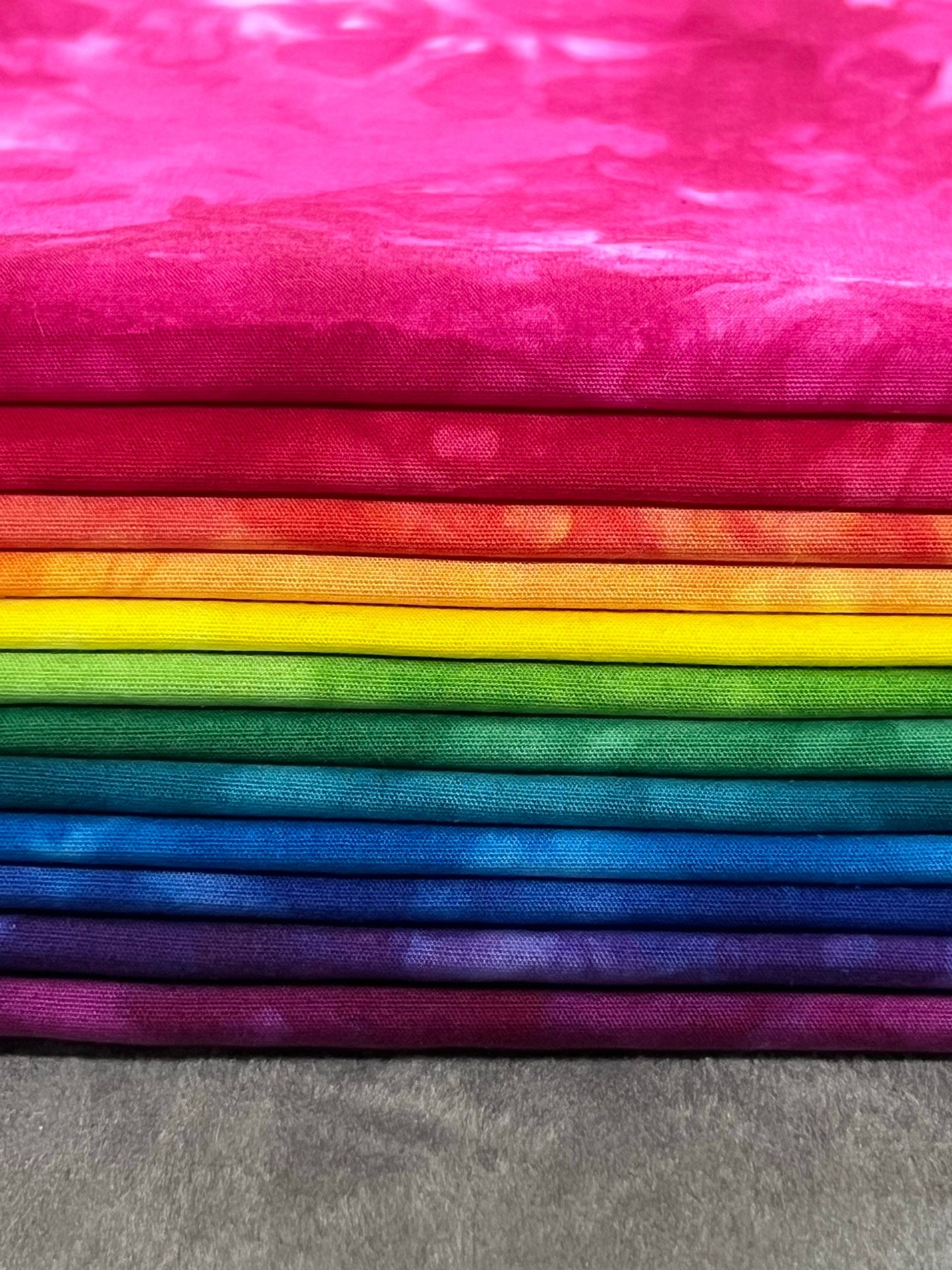 Hand Dyed Fabric - by Ruby Rose - Prism