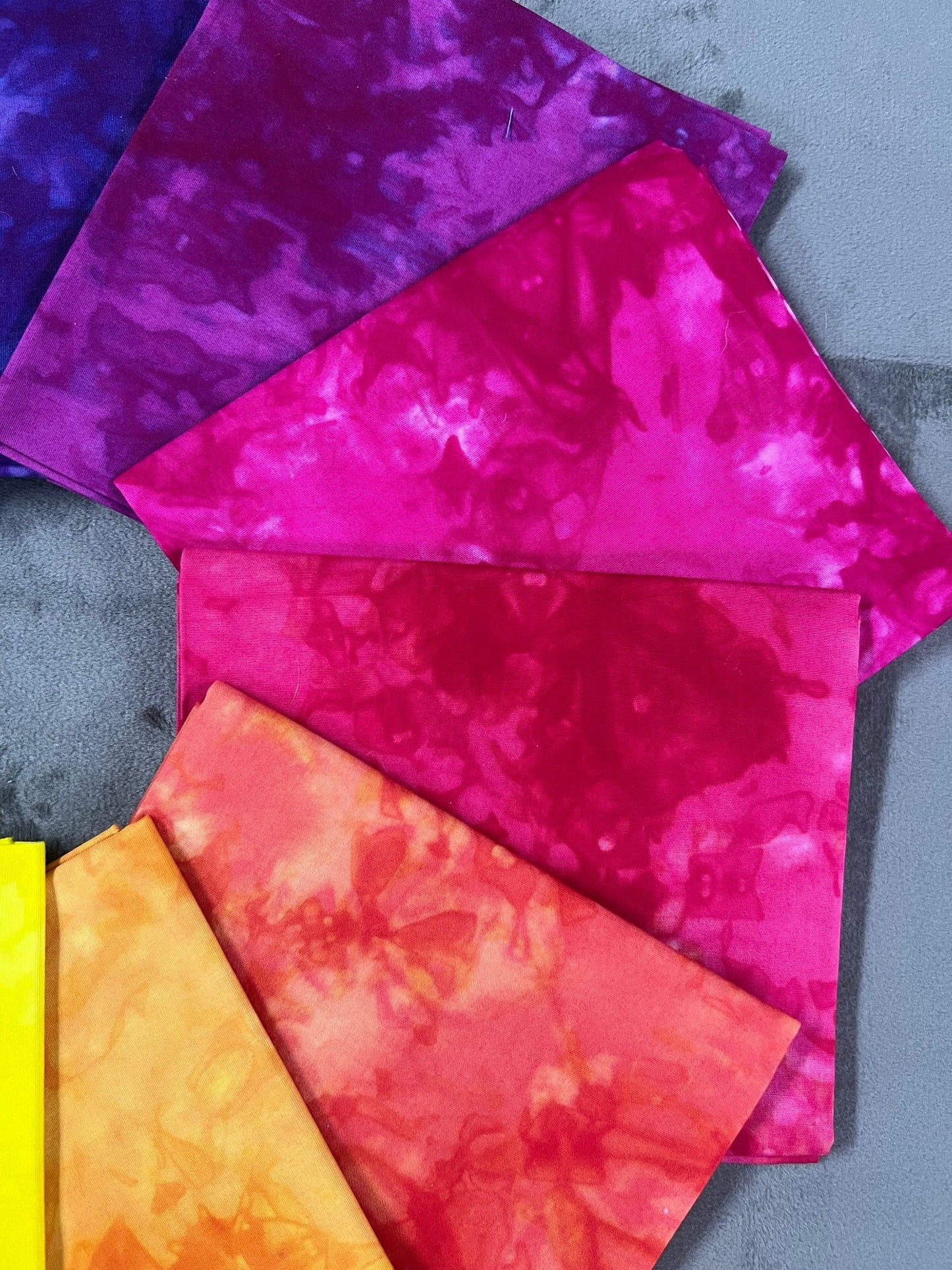 Hand Dyed Fabric - by Ruby Rose - Prism